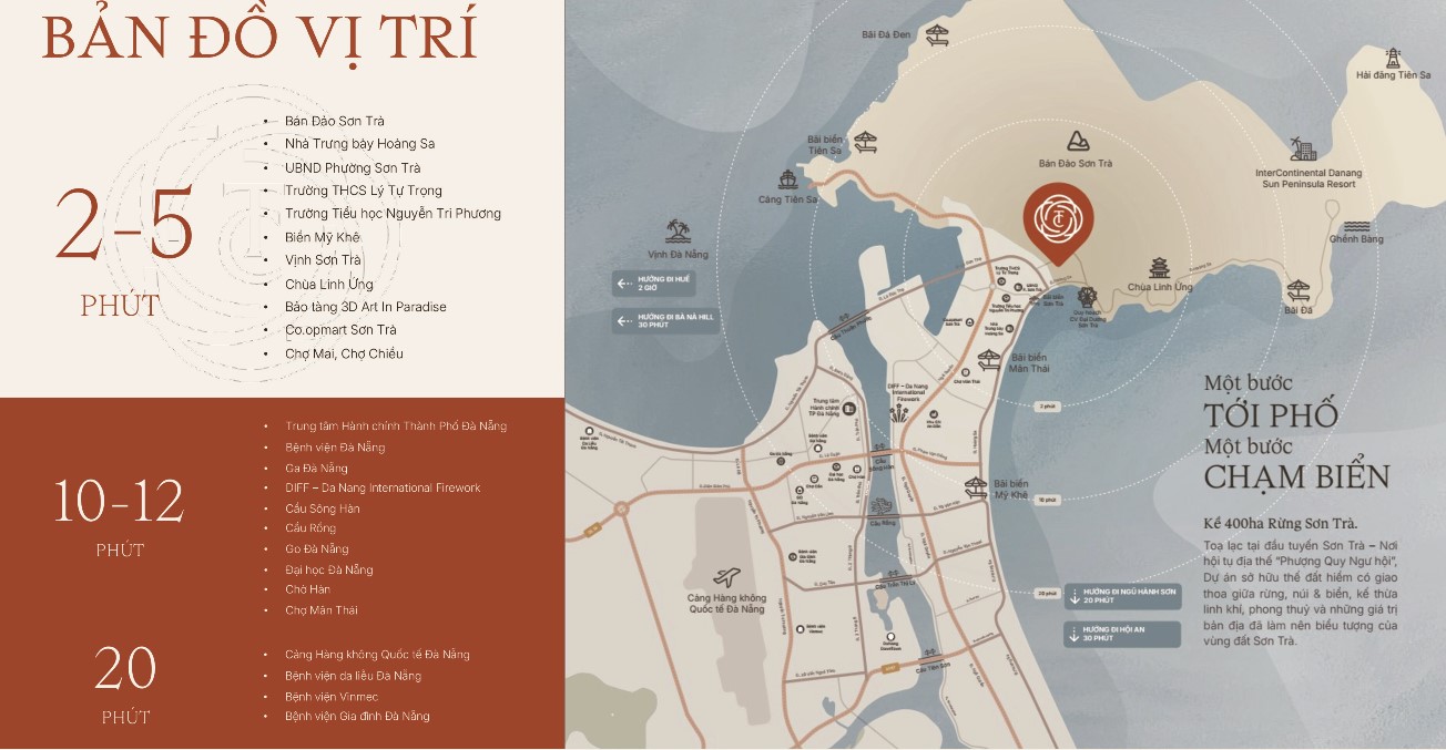 Vị trí The Camellia Sơn Trà - Đà Nẵng